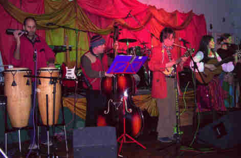 Raising money for Tsunami victims in January 2005