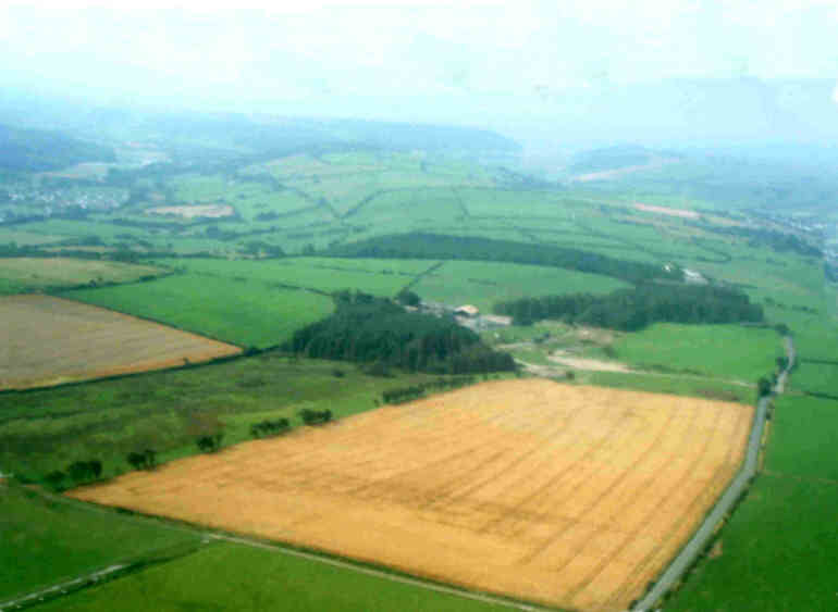Looking over the farm towards Bow Street